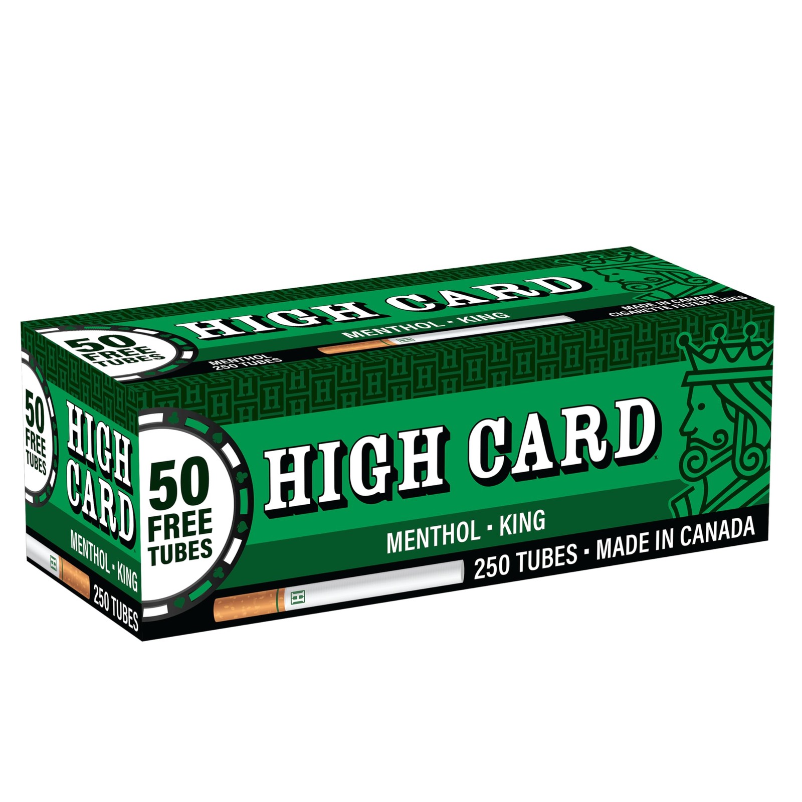 – Green Menthol RYO King Size Cigarette Filter Tubes – 4 Boxes with 250 Tubes…
