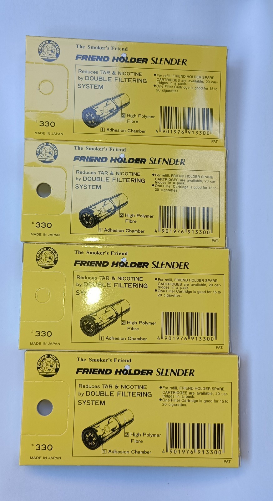 7 Pack Plus 3 Free Friend Holder Slender For Regular Cigarette Plus 6 Cartridges