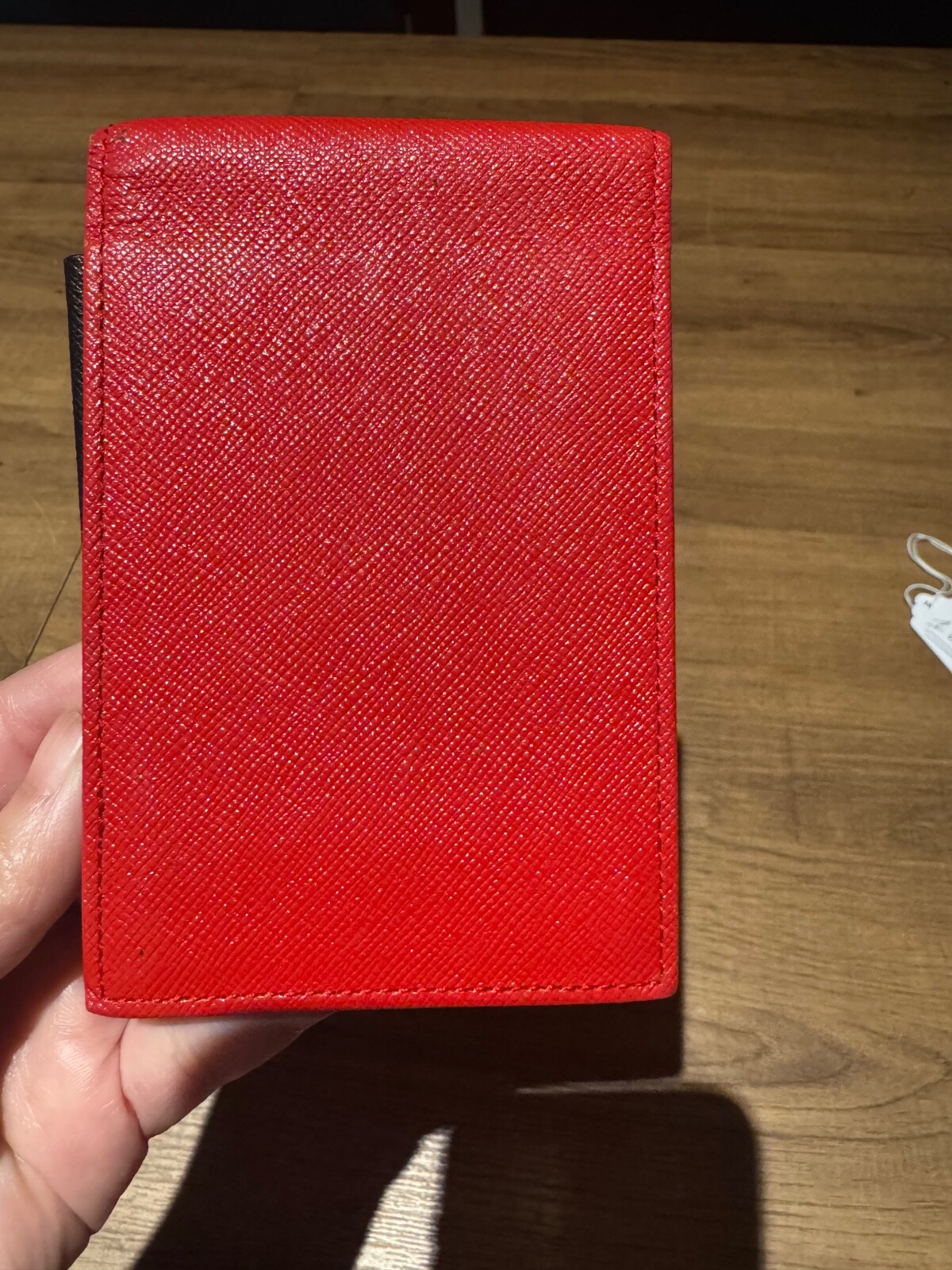 YSL Vintage Cigarette Case Pouch in Vibrant Red Color