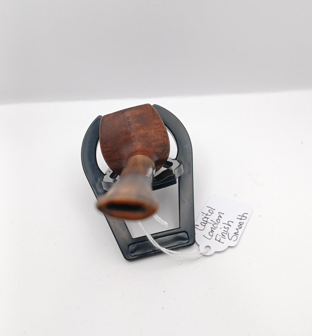 Vintage Capitol London Finish Smooth Briar Smoking Pipe Estate 