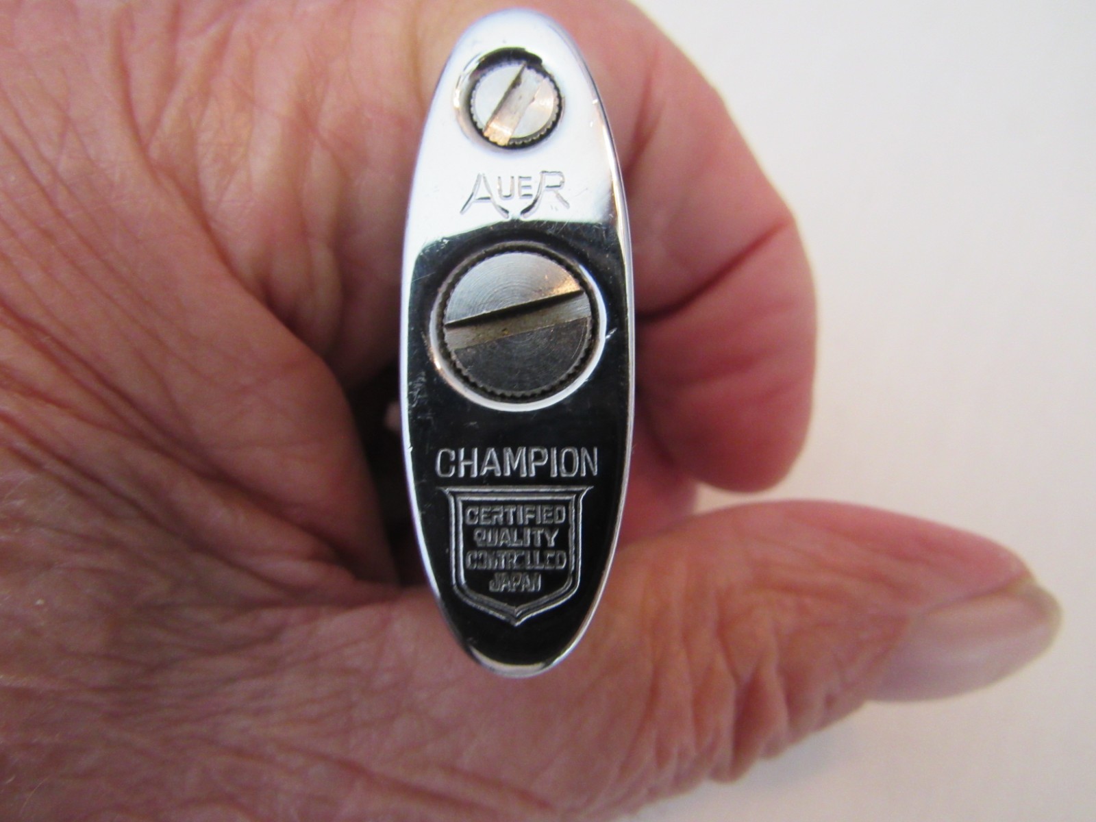 Vintage NOS Canada Auer Champion Lighter Cigarette Lighter Circa 1950’s