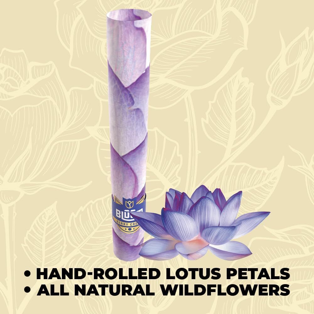 BLUUM | Handcrafted Wildflower Cones | Flower Petal Prerolled | 5 Pack, 10 Rolls