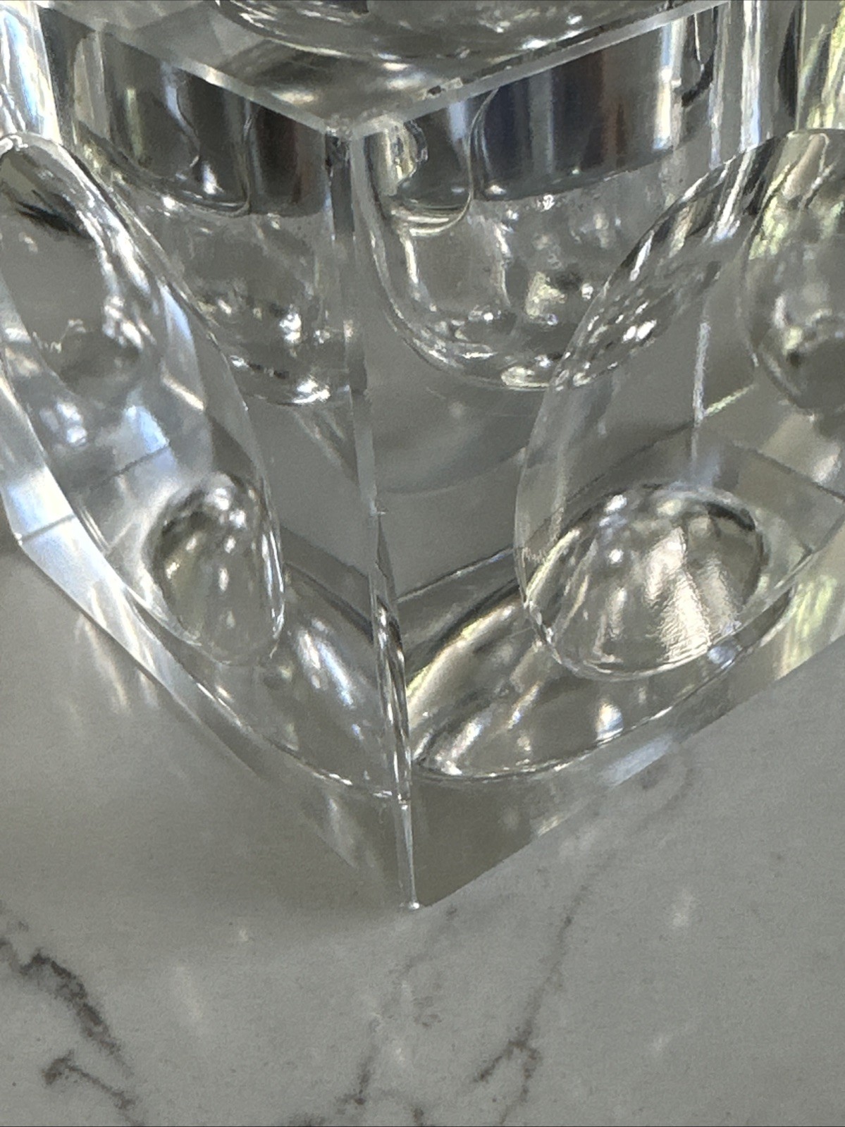 Vintage ICE CUBE table lighter 1960s MCM Italy