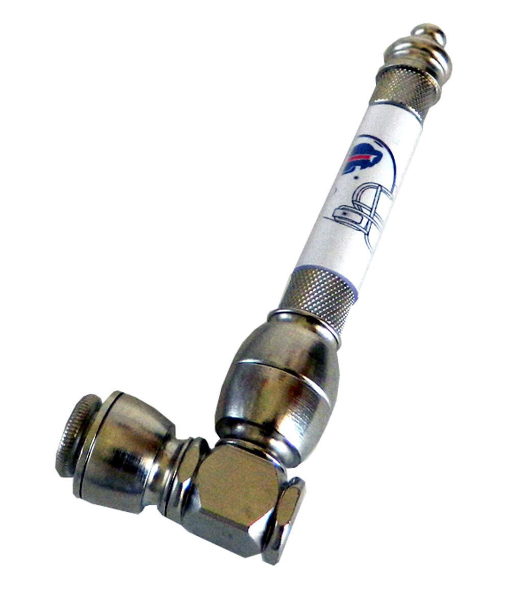 4.75 ” (120 mm) Heavy Duty Metal NFL Smoking Pipe of Buffalo Bills In Gift Box