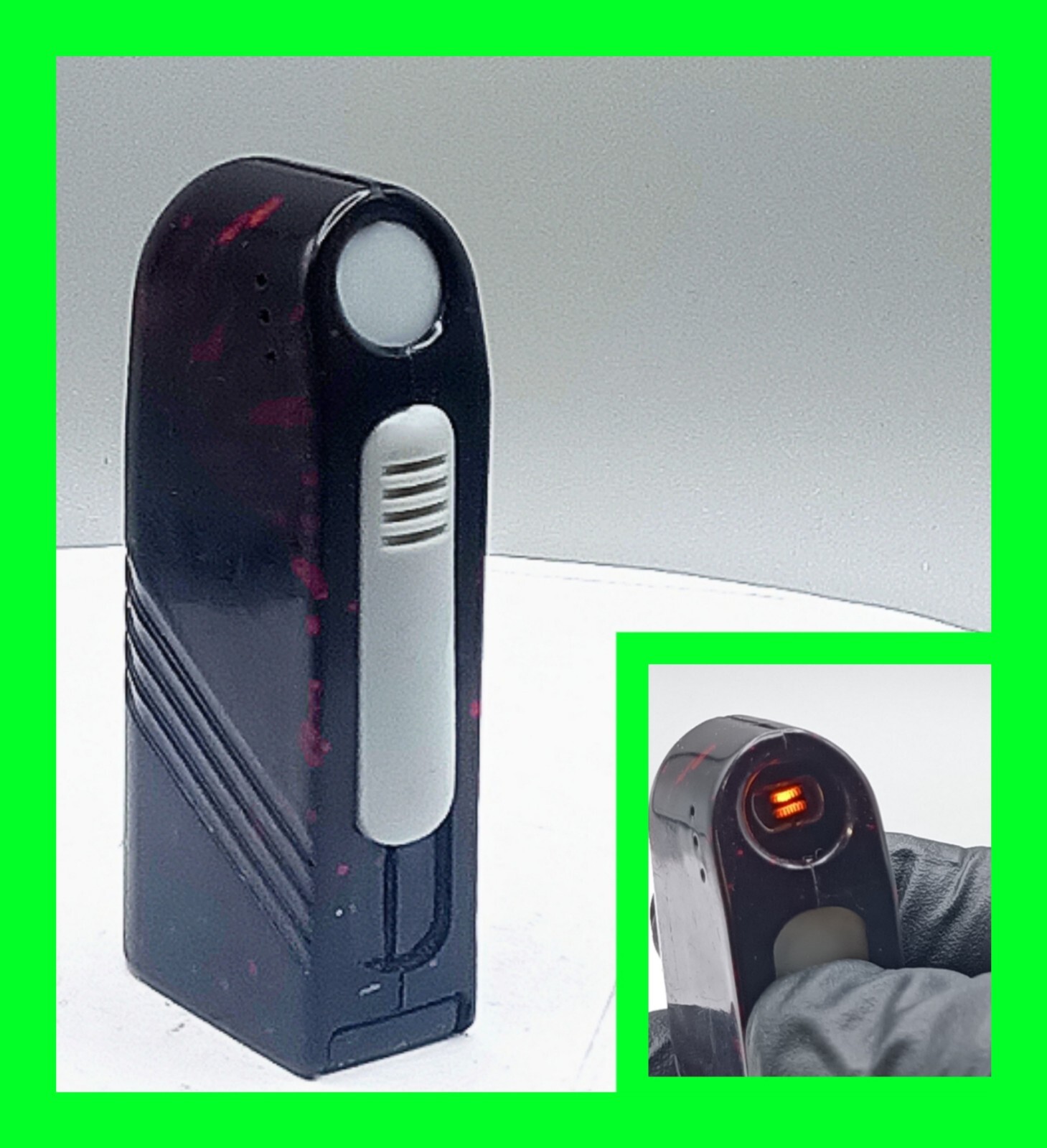 Unique Vintage Art Deco Electric Bakelite Slide Light Cigarette Lighter Working