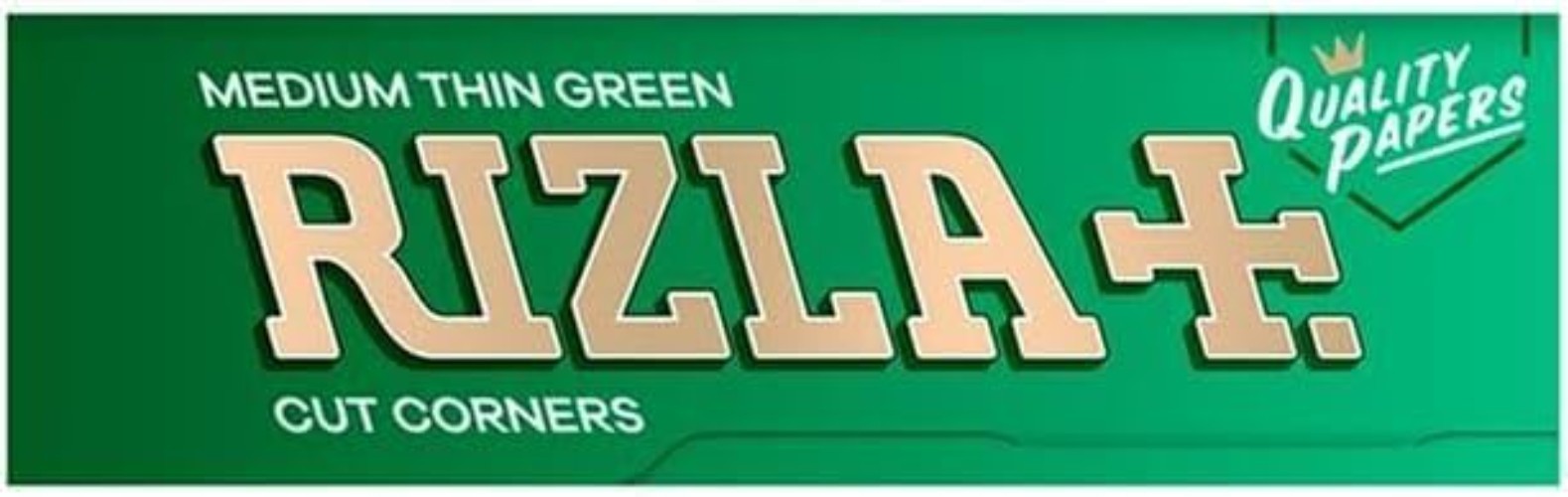 Green Cigarette Rolling Papers – 100 Booklets, Easy Rolling, Plant-Based