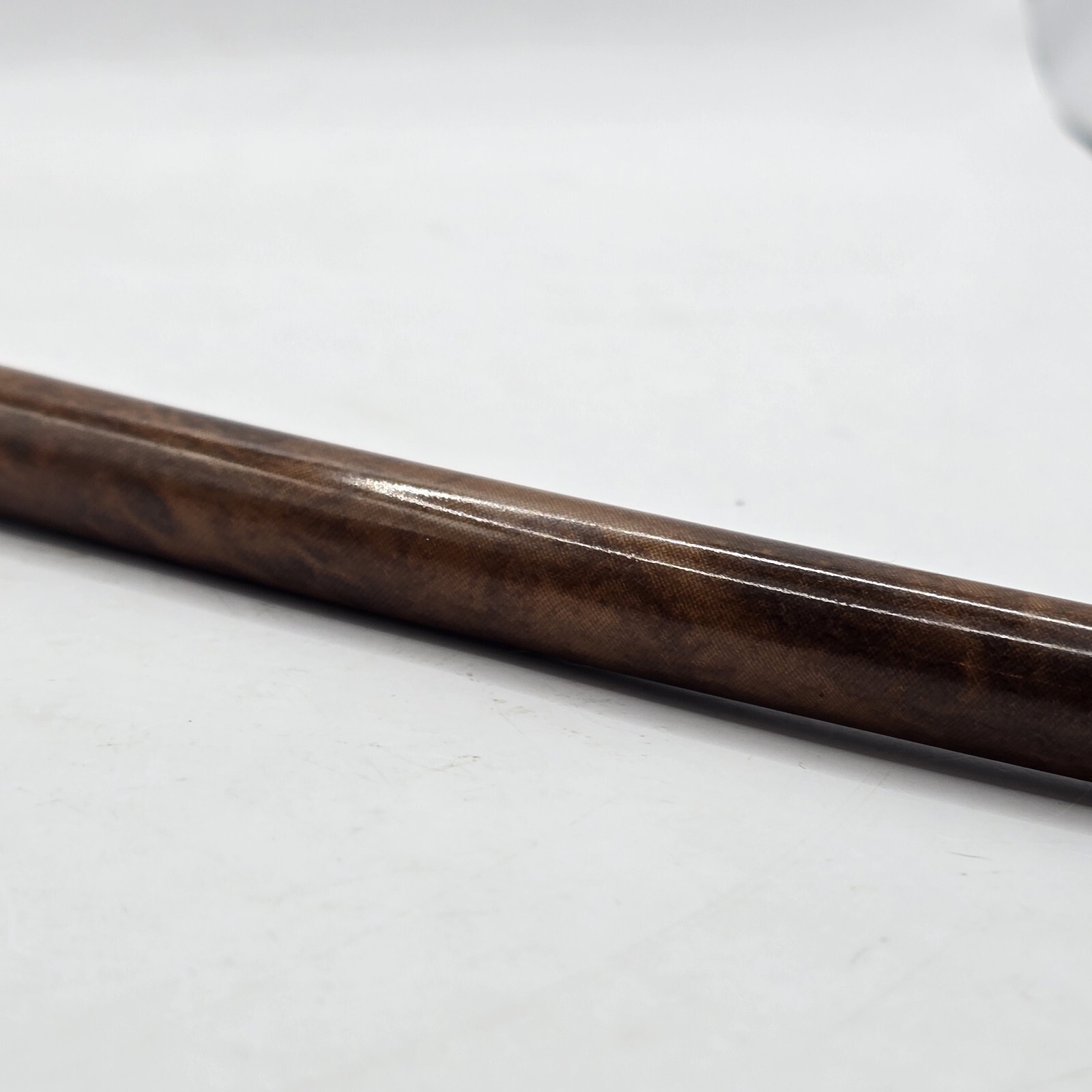F.E.S.S. Hand Made Long Stem Wooden Pipe – Cracked – With Box