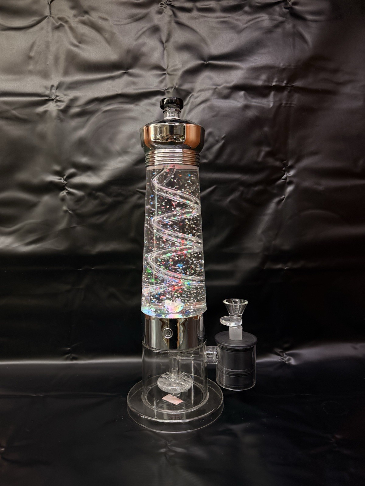 Lava Lamp Water Pipe! w Charger, Box, Lights Up! Detachable for Easy Cleaning!