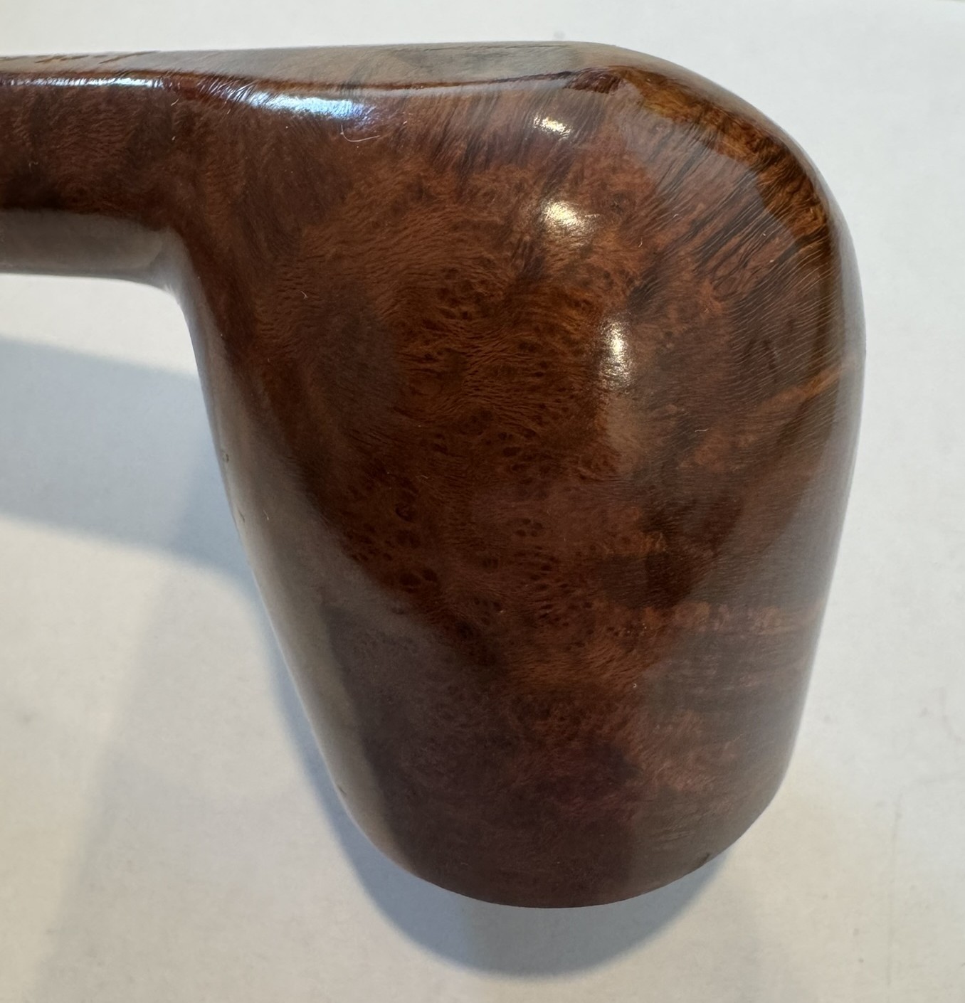 JM Boswell 2002 Canadian Estate Pipe USA Handmade Smooth Oval Shank w/ Box