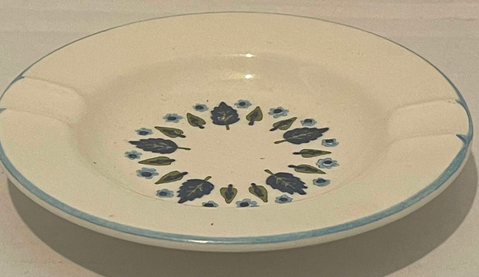 Vintage Thunderbird Alpine Chalet Marcrest Ceramic Ashtray