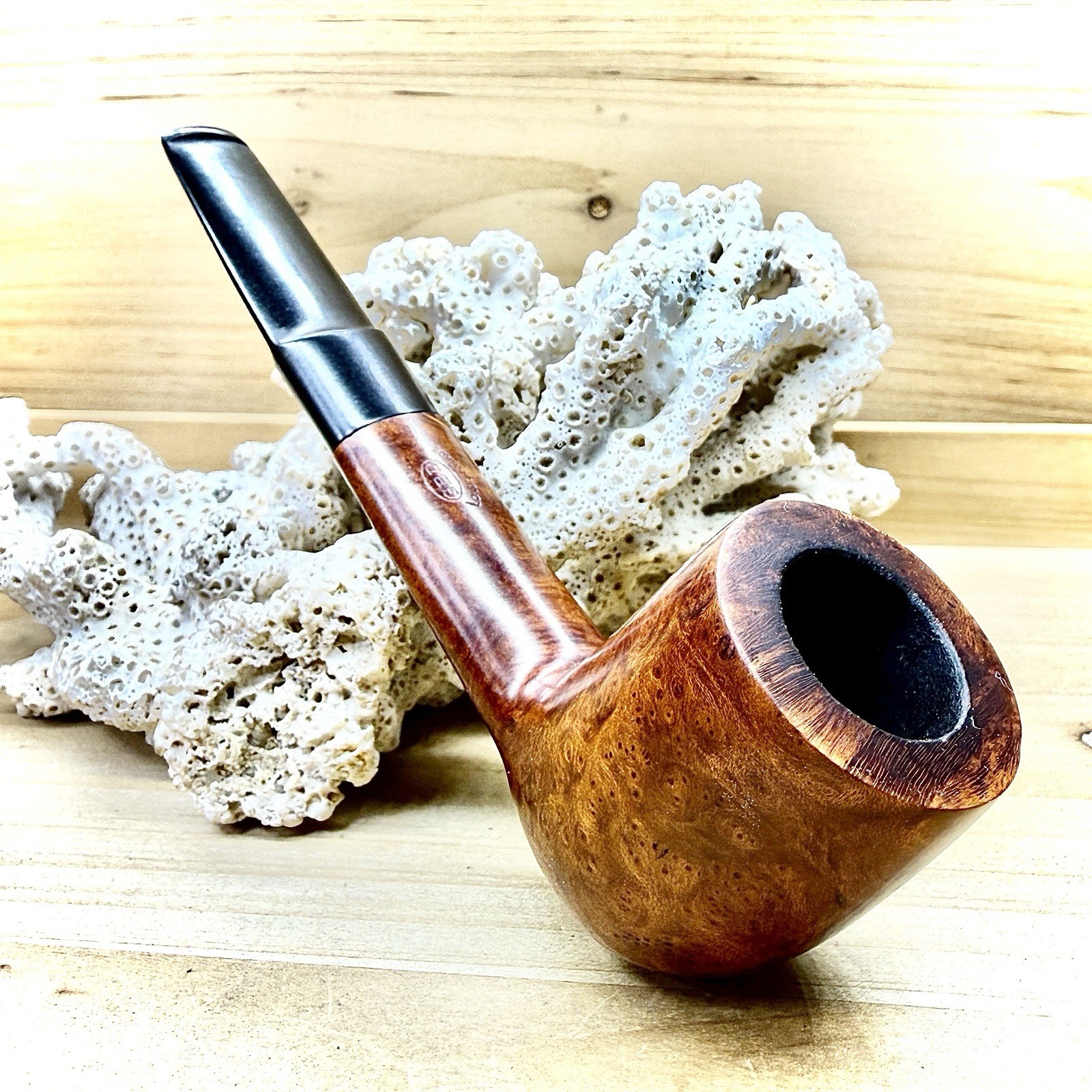 45g VINTAGE GBD LONDON MADE (1706) STRAIGHT BILLIARD OVAL STANK ESTATE PIPE