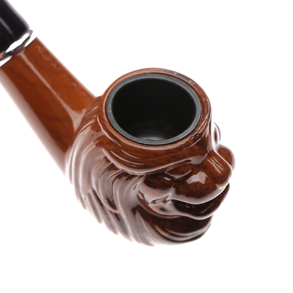 21mm Dia. Resin Cigarette Tobacco Cigar Smoking Pipes Gorgeous Retro