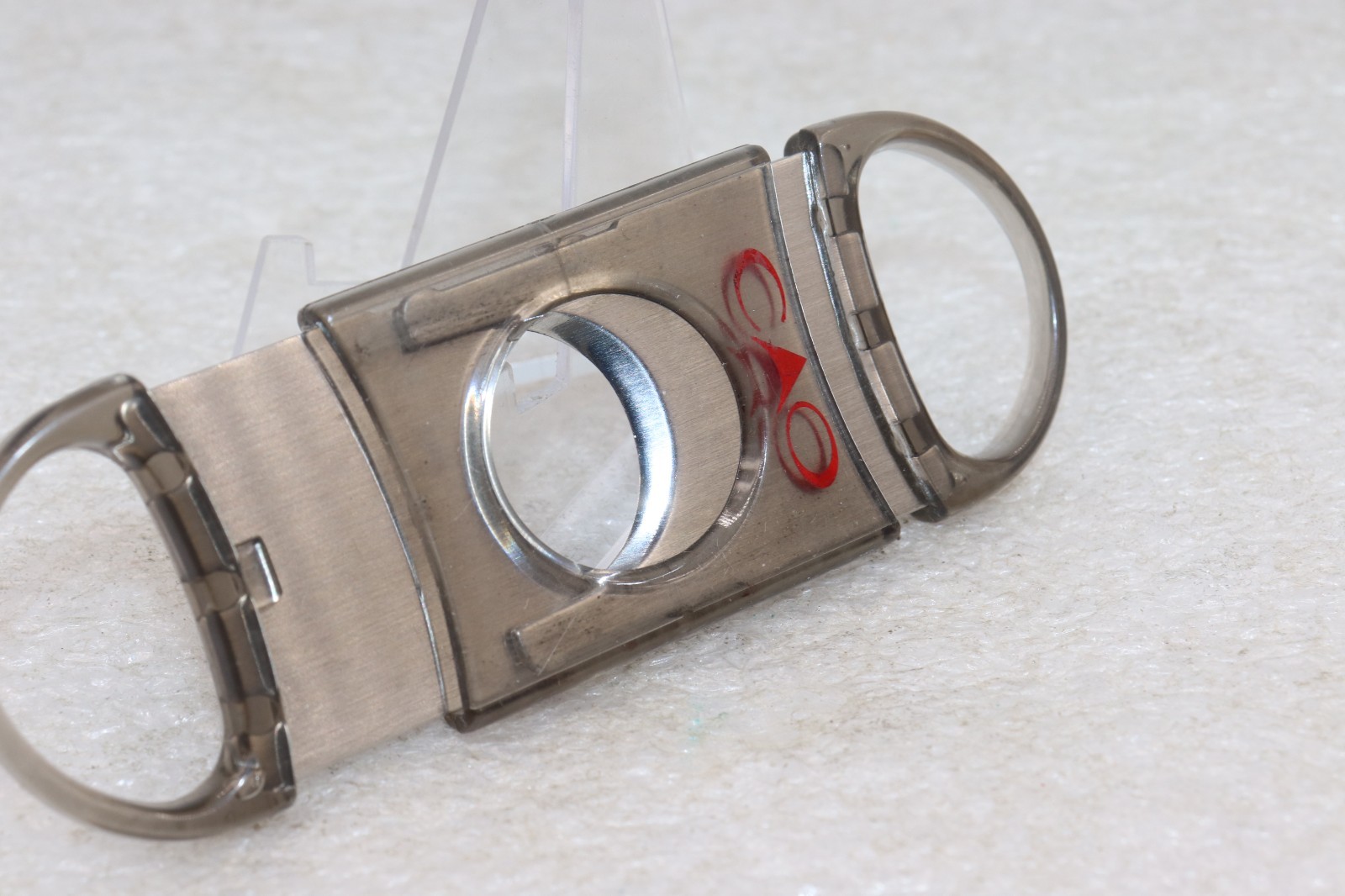 CAO CIGAR CUTTER 54-56 Ring Double Blade Guillotine 22mm Opening