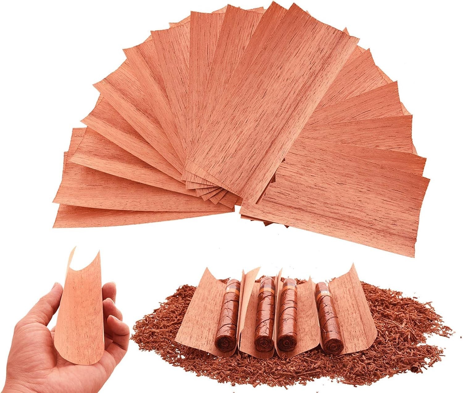 20PACK Cedar Sheets for Cigars Humidor, Spanish Cedar Sheets for Dividing or Lig