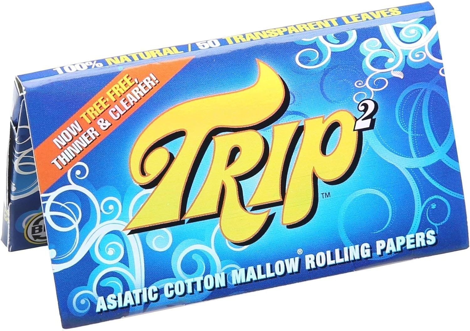 Trip 2 Clear 1 1/4 (79mm) Cigarette Rolling Papers – 24 Pack