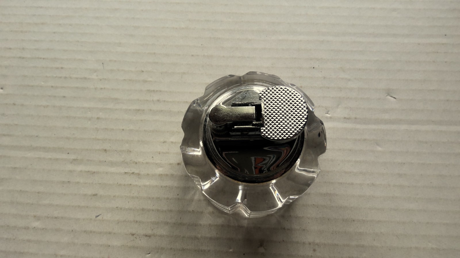 Vintage Gas Tabletop Lighter Retro 60’s 70’s Antique Glass