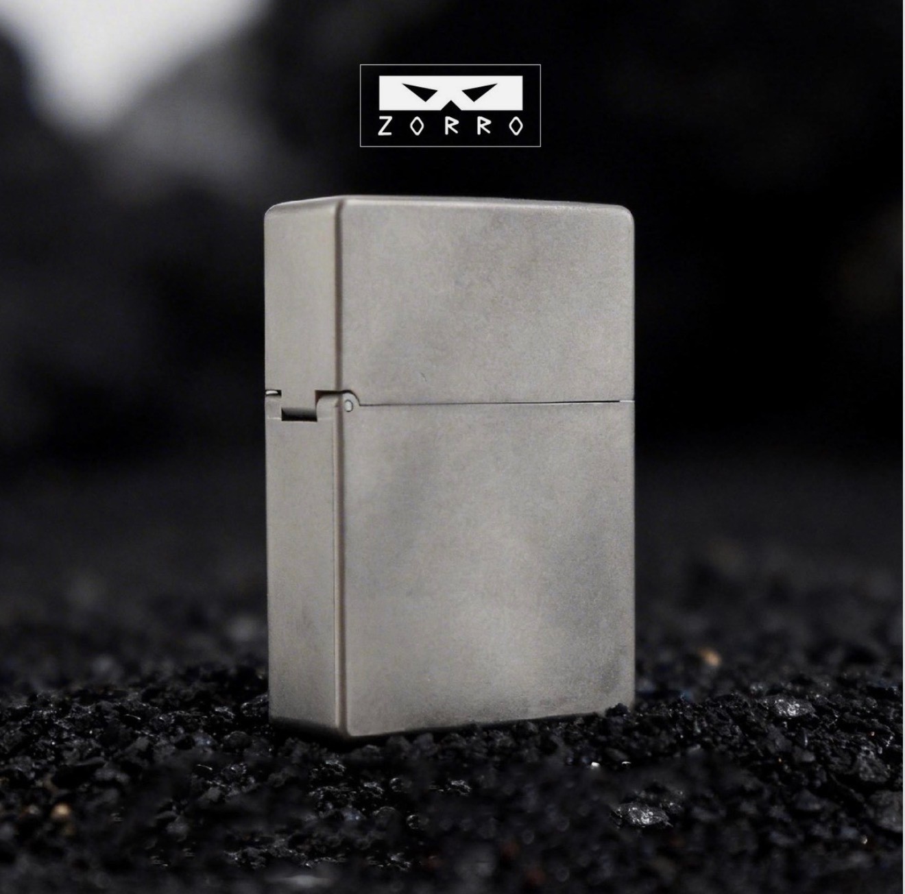 ZORRO Z860 Titanium Trench Lighter Windproof Kerosene Flint Wick Refillable