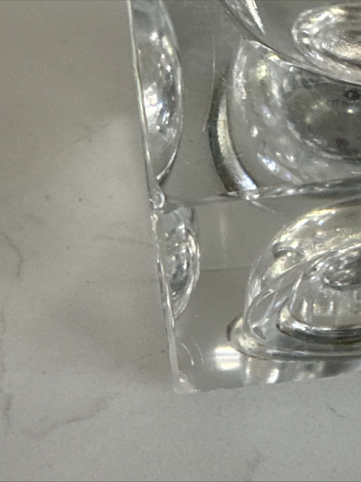 Vintage ICE CUBE table lighter 1960s MCM Italy