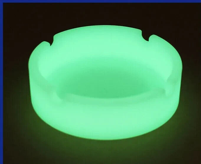 Glow In The Dark Ashtray Luminous Silicone Soft Material Unbreakable
