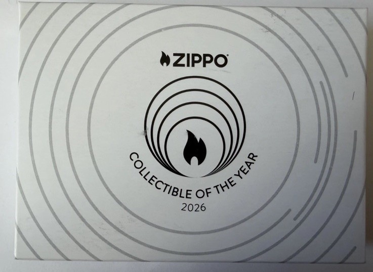 ZIPPO 2026 COLLECTIBLE OF THE YEAR, AMERICAS CARVED BLACK ICE ARMOR LIMITED 5000