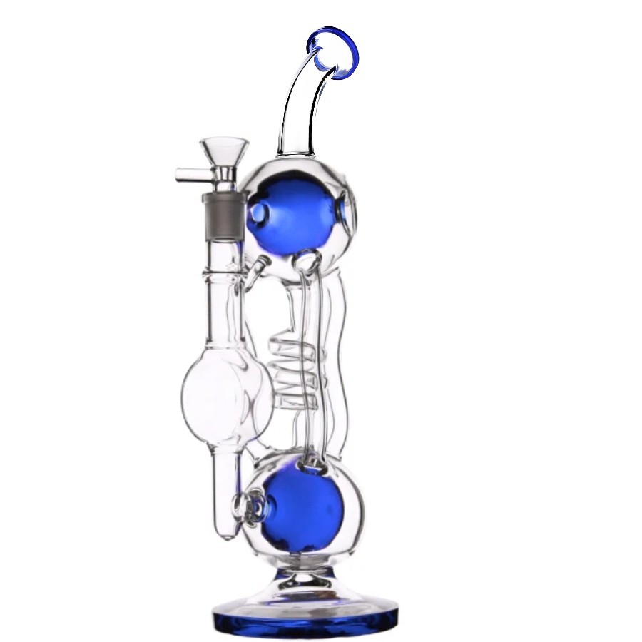 Blind Box Random Style Glass Water Pipe recycle rig Smoking Hookah torch bong 1p