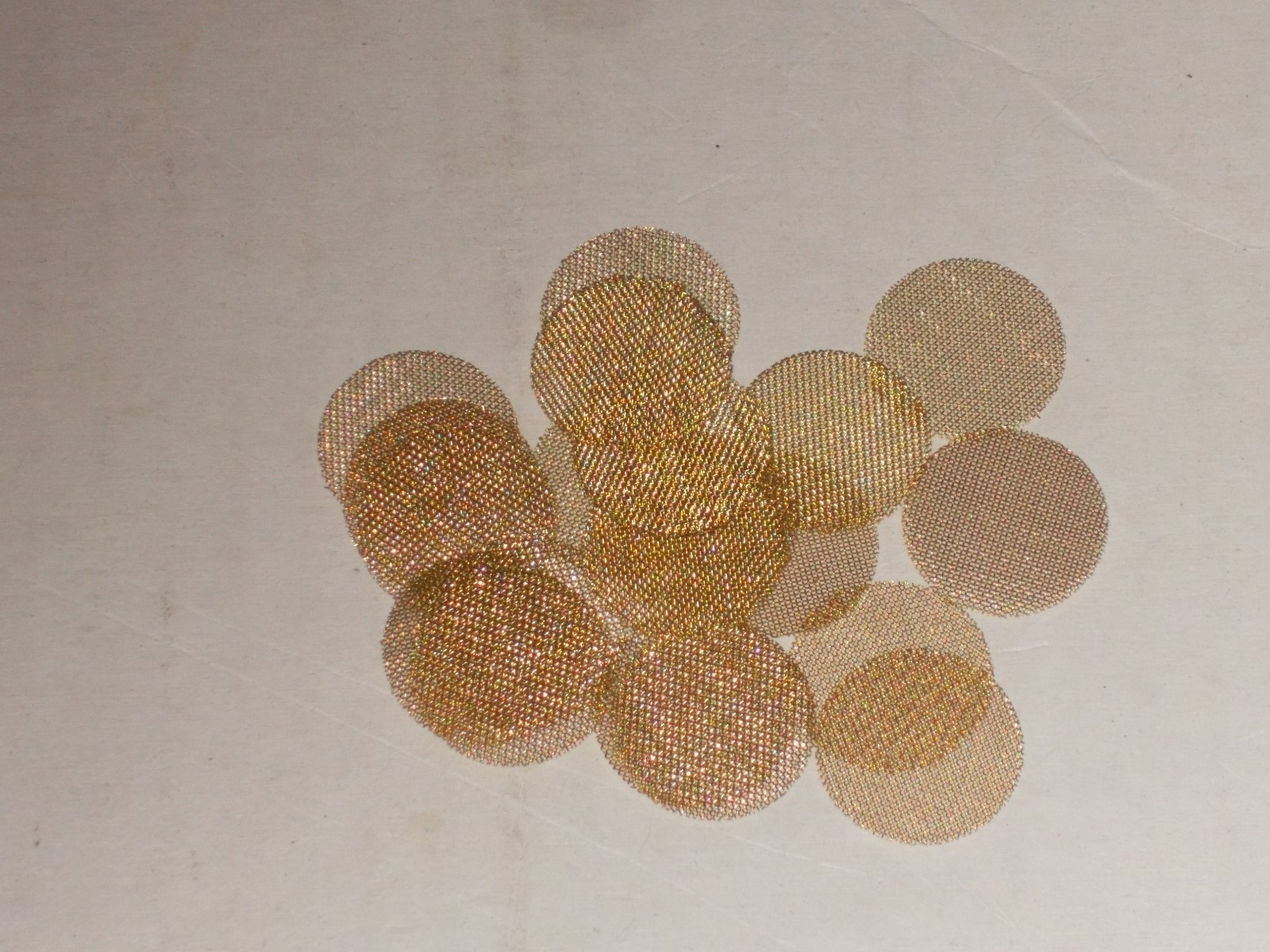 20 Brass smoking screens for pipes 3/4″ 19mm HEAVY DUTY – Shipping 1 penny
