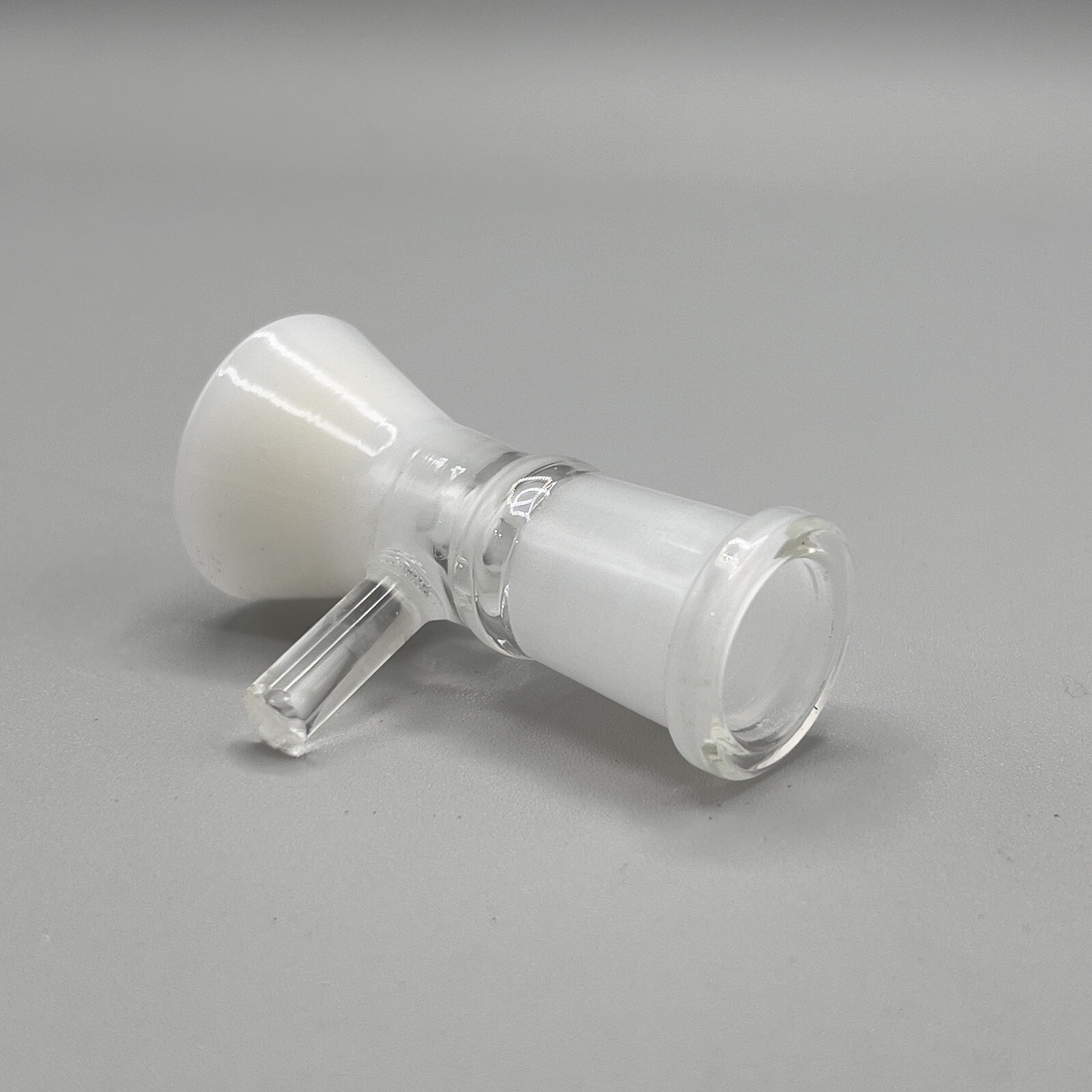 14mm Glass Bowl Female Slide For Water Pipe Bong Hookah Thick Piece – White