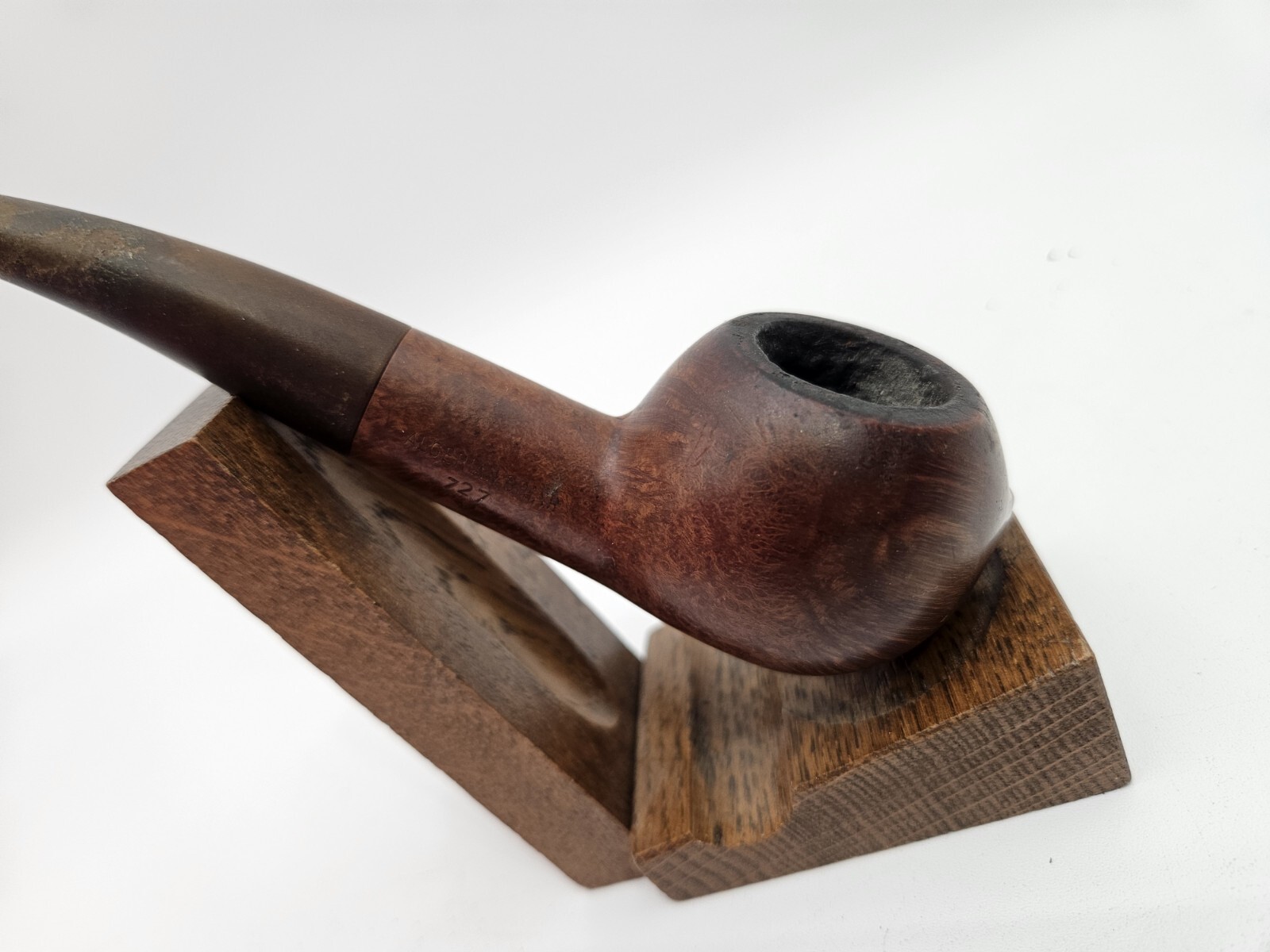 Vintage EDWARDS Bent Mitred Prince Author Tomato ALGERIAN BRIAR Pipe