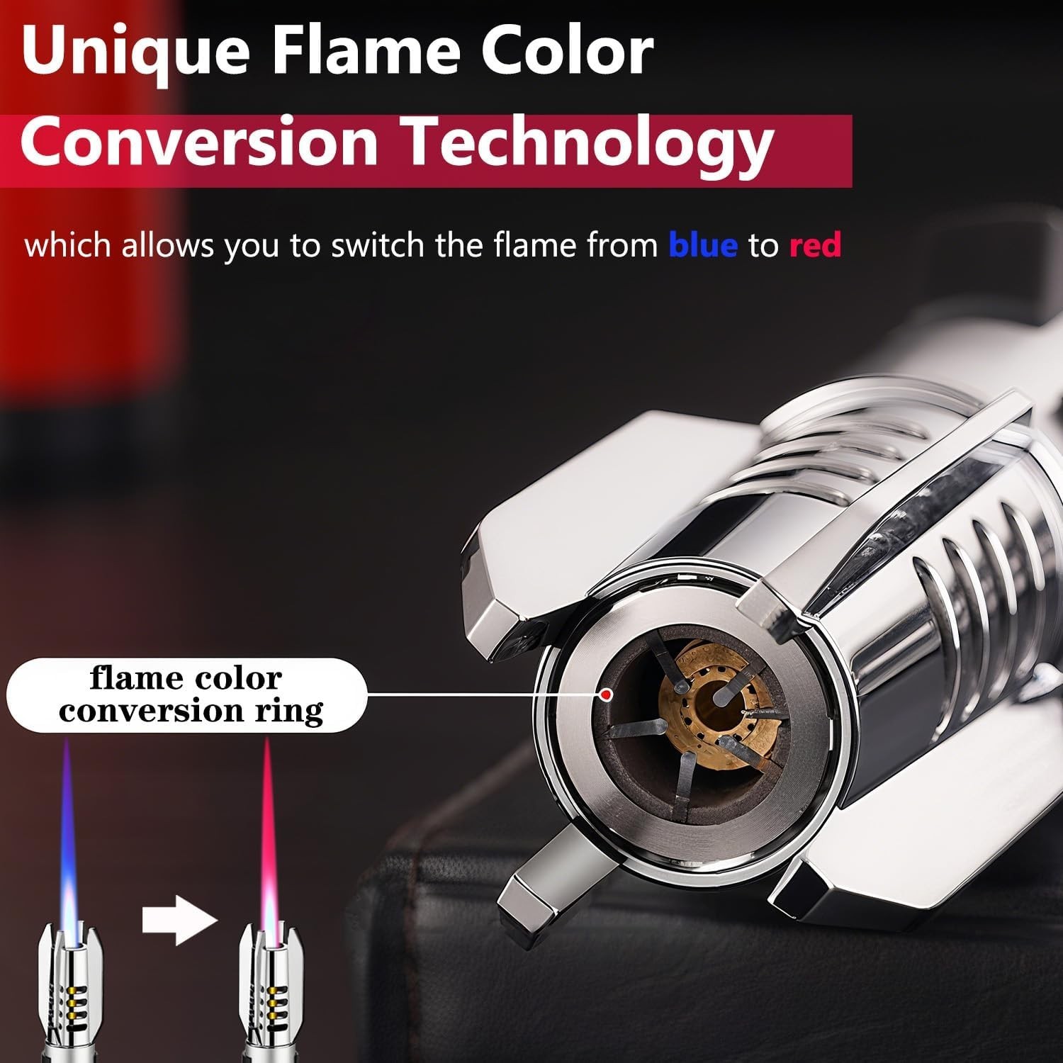 2026 NEW Lux Blaze Lighter, Luxblaze Plasma Lighter, Adjustable Windproof Torch