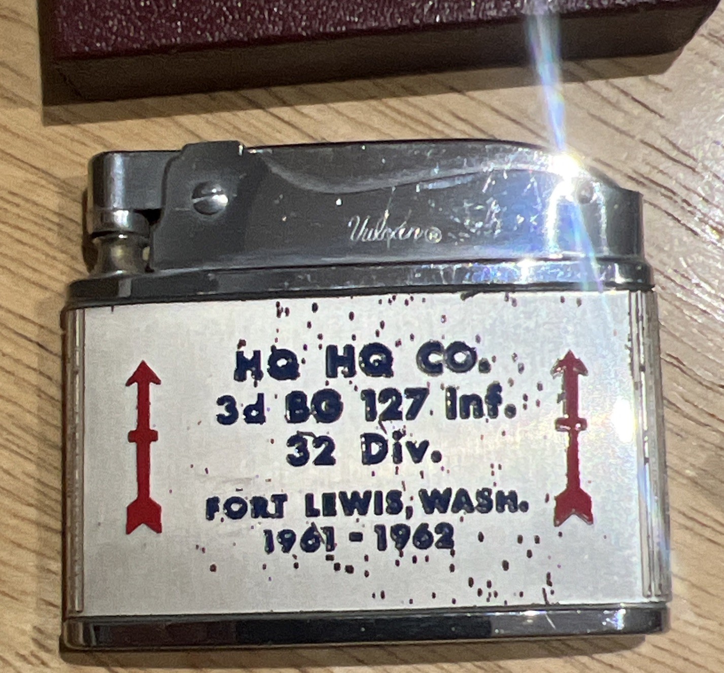 Vintage Vietnam War Vulcan 32div 1961-1962 lighter