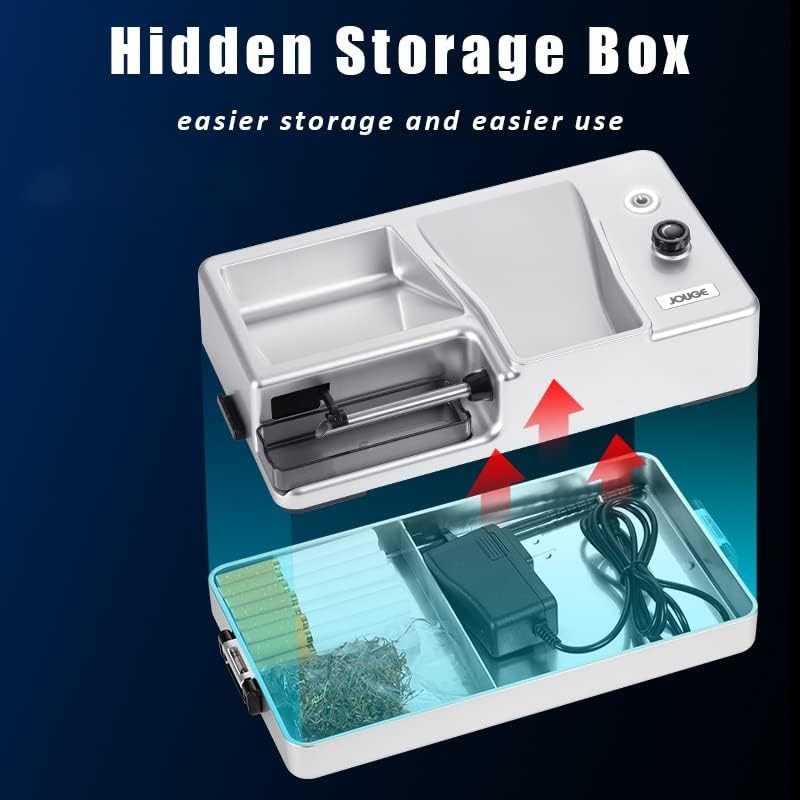 Automatic Cigarette Rolling Machine Electric LED Intelligent Sensing Tobacco Inj
