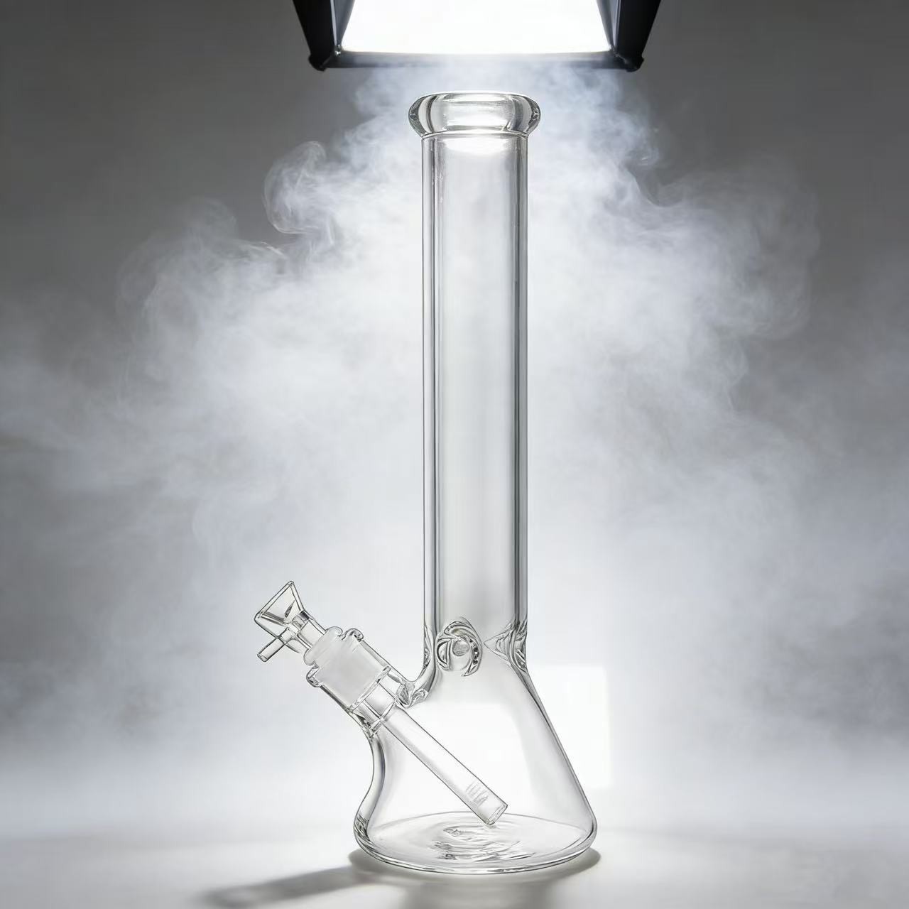 16″ Heavy 9mm Thick Glass Bong Heavy Bong Water Pipe 14mm Bowl Beaker & Screen