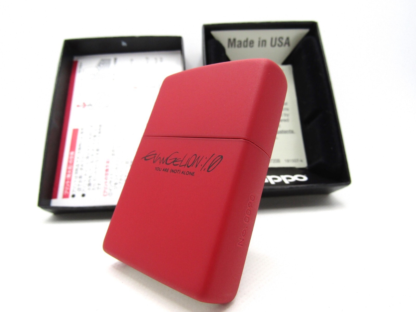 Evangelion 1.0 Limited No.0090 Zippo Oil Lighter 2020 MIB Rare