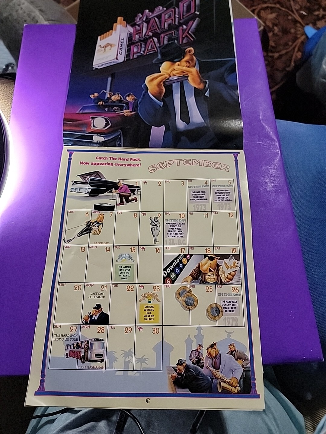 VINTAGE CAMEL CALANDER
