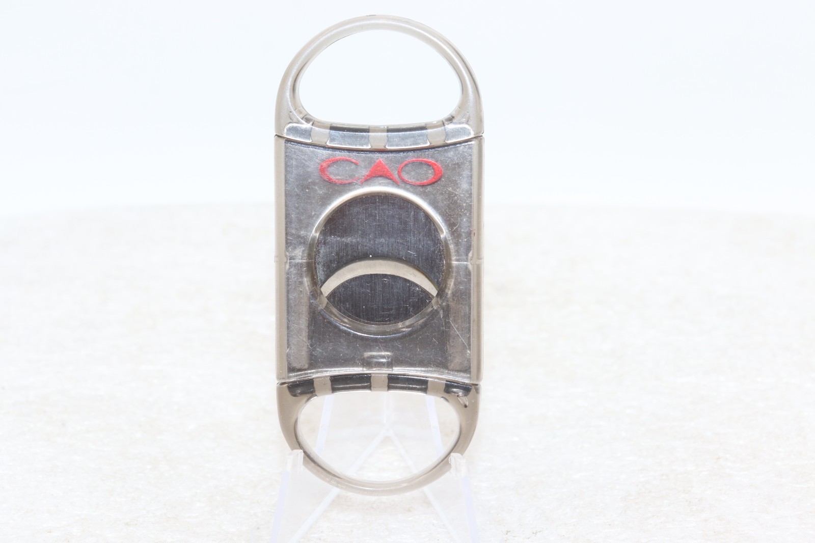 CAO CIGAR CUTTER 54-56 Ring Double Blade Guillotine 22mm Opening