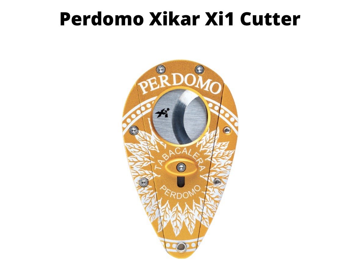 Xikar Xi1 Perdomo Branded Cigar Cutter – gold – New