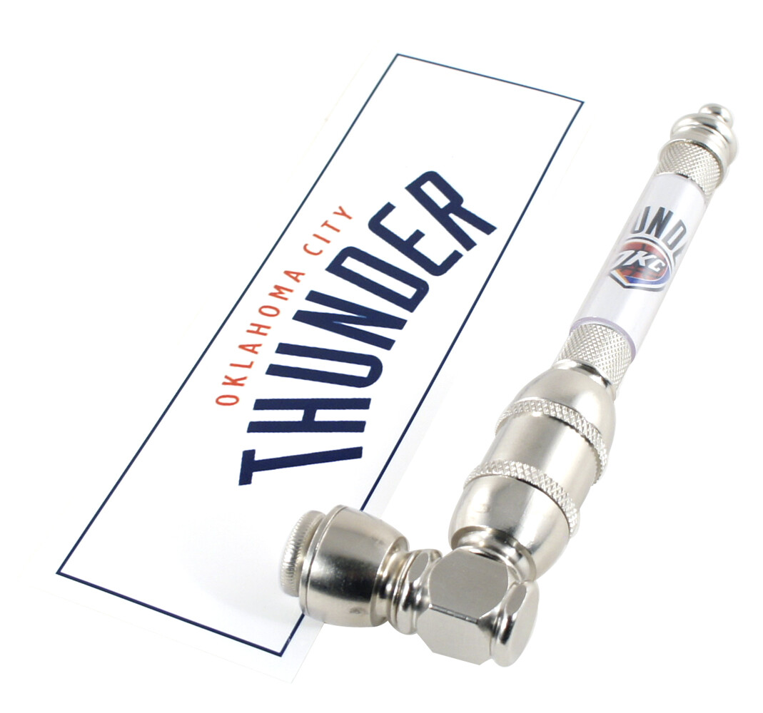 5.25 ” L. Cooling Ball Smoking Pipe of NBA of Oklahoma City Thunder In Gift Box