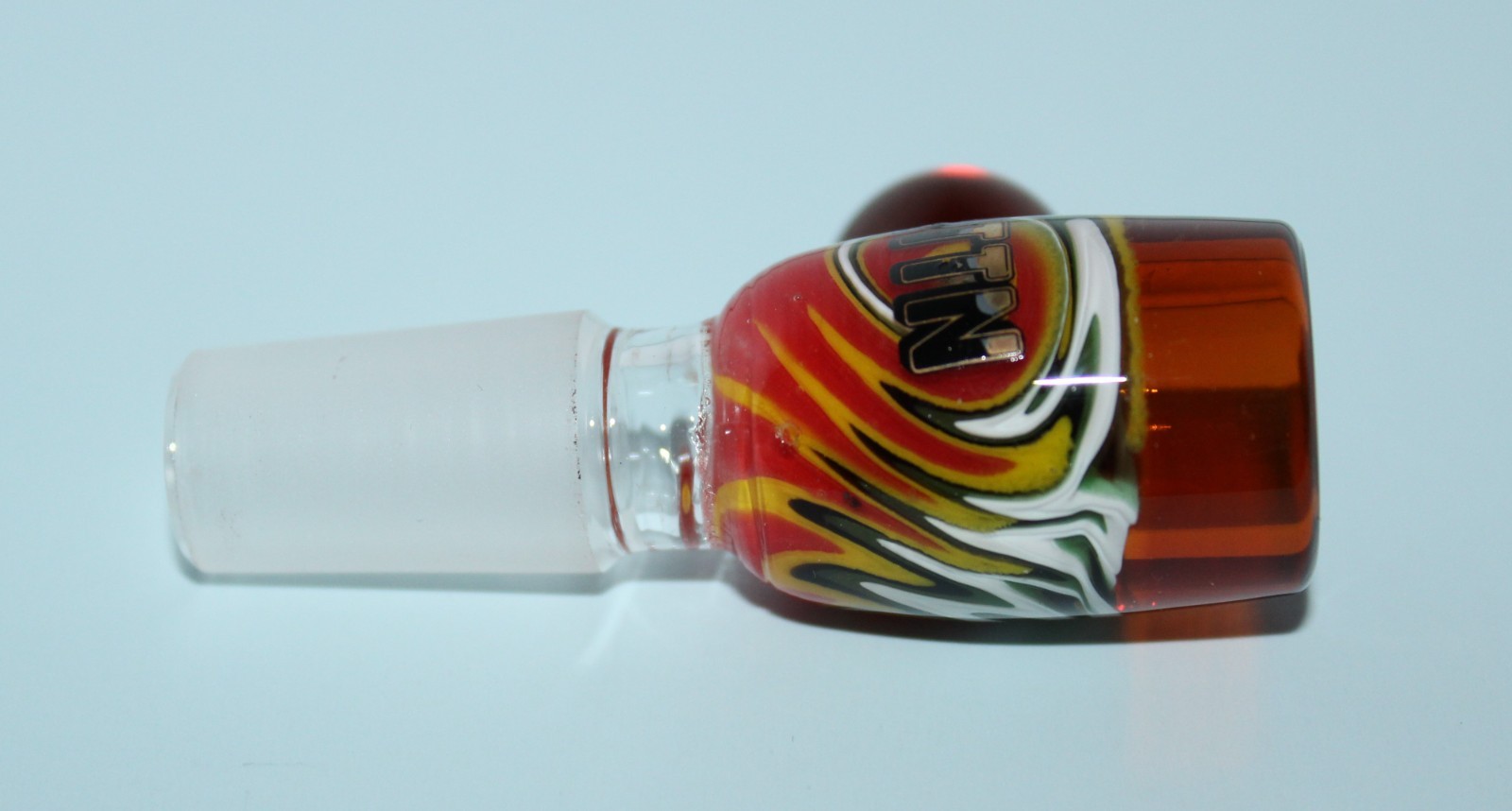 14mm VELOCITY Slide Bowl Tobacco w/built-in screen Glass Slide 14 mm