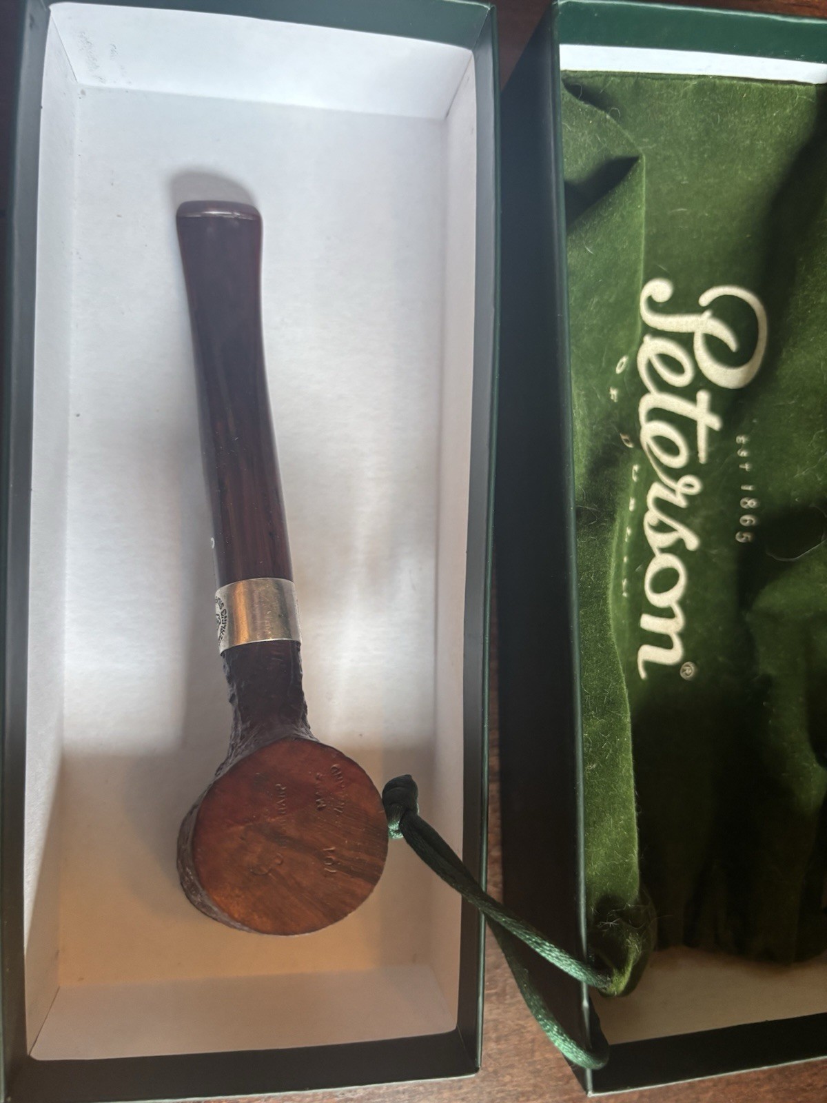 Peterson Irish Harp Pipe Sandblasted (701) Estate Pipe