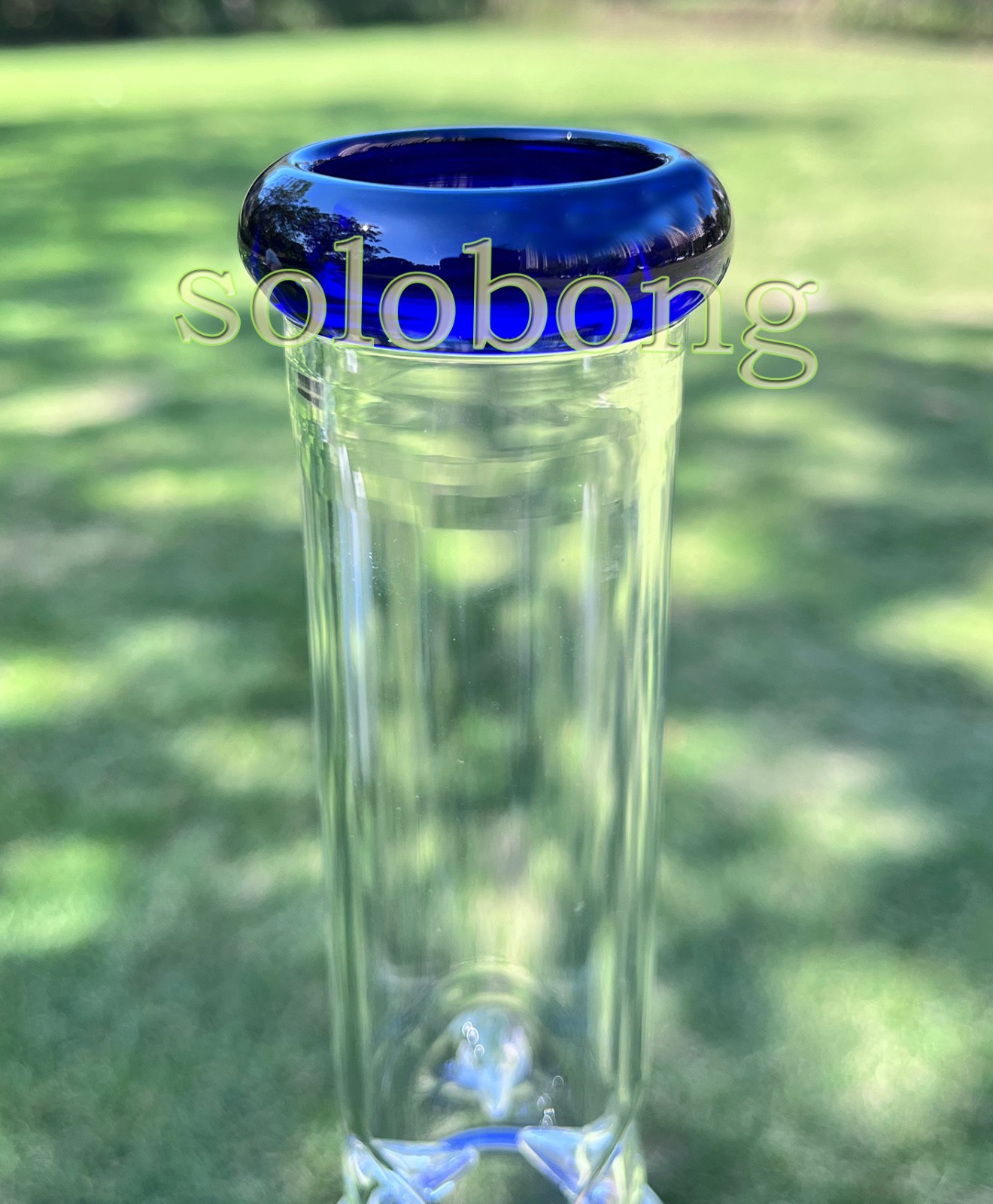 17” Heavy Glass Bong Smoking Hookah Thick Percolate Water Pipe Beaker 14mm Bowl