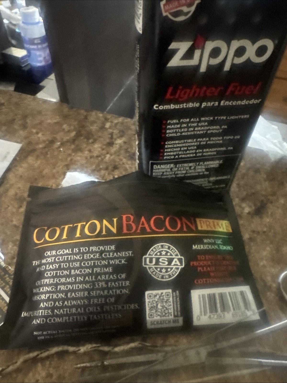 Organic Cotton Prime Wick Made For Zippo. Fits All Windproof Lighters