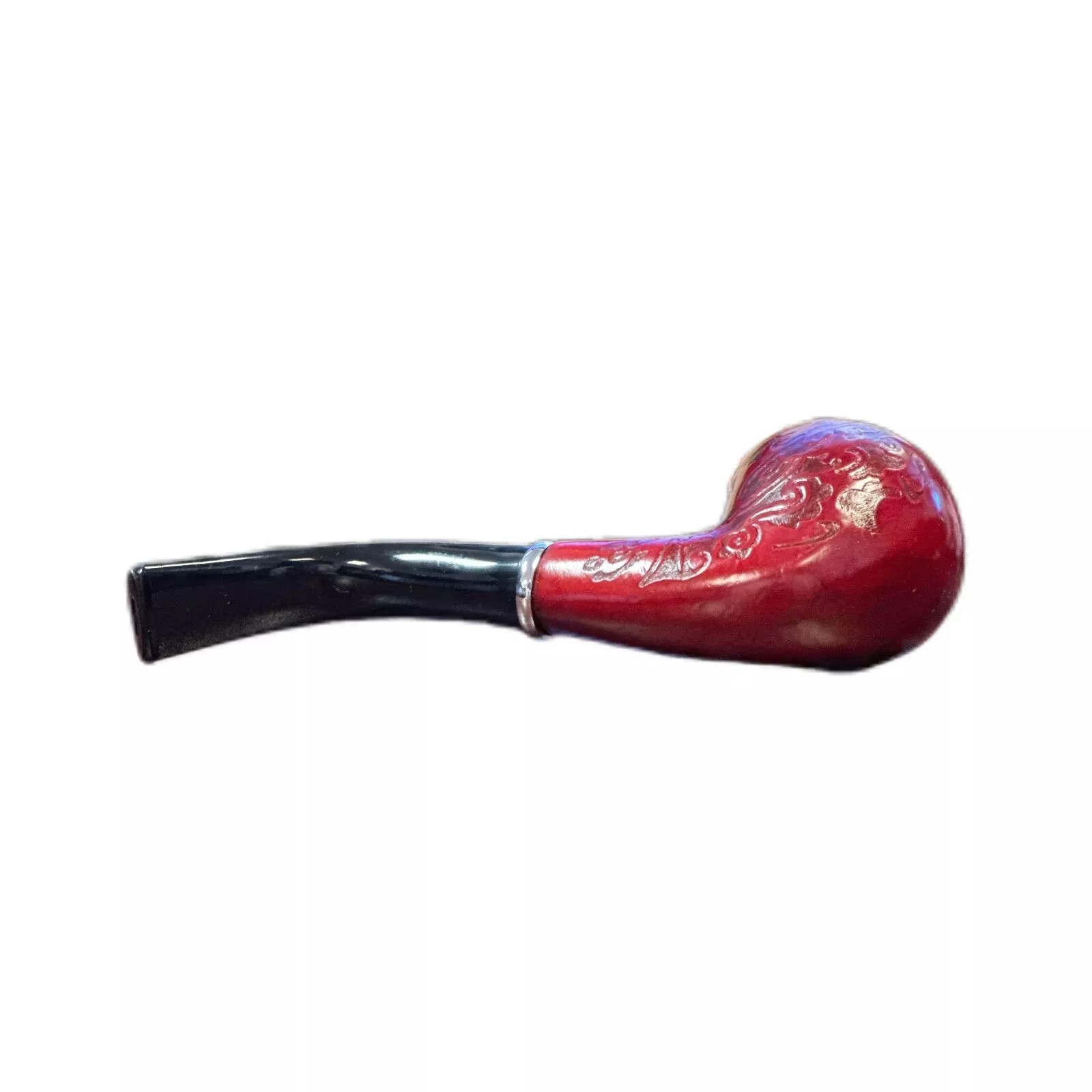 2 Durable Wooden Wood Smoking Pipe Tobacco Cigarettes Cigar Pipes Enchase Gift R