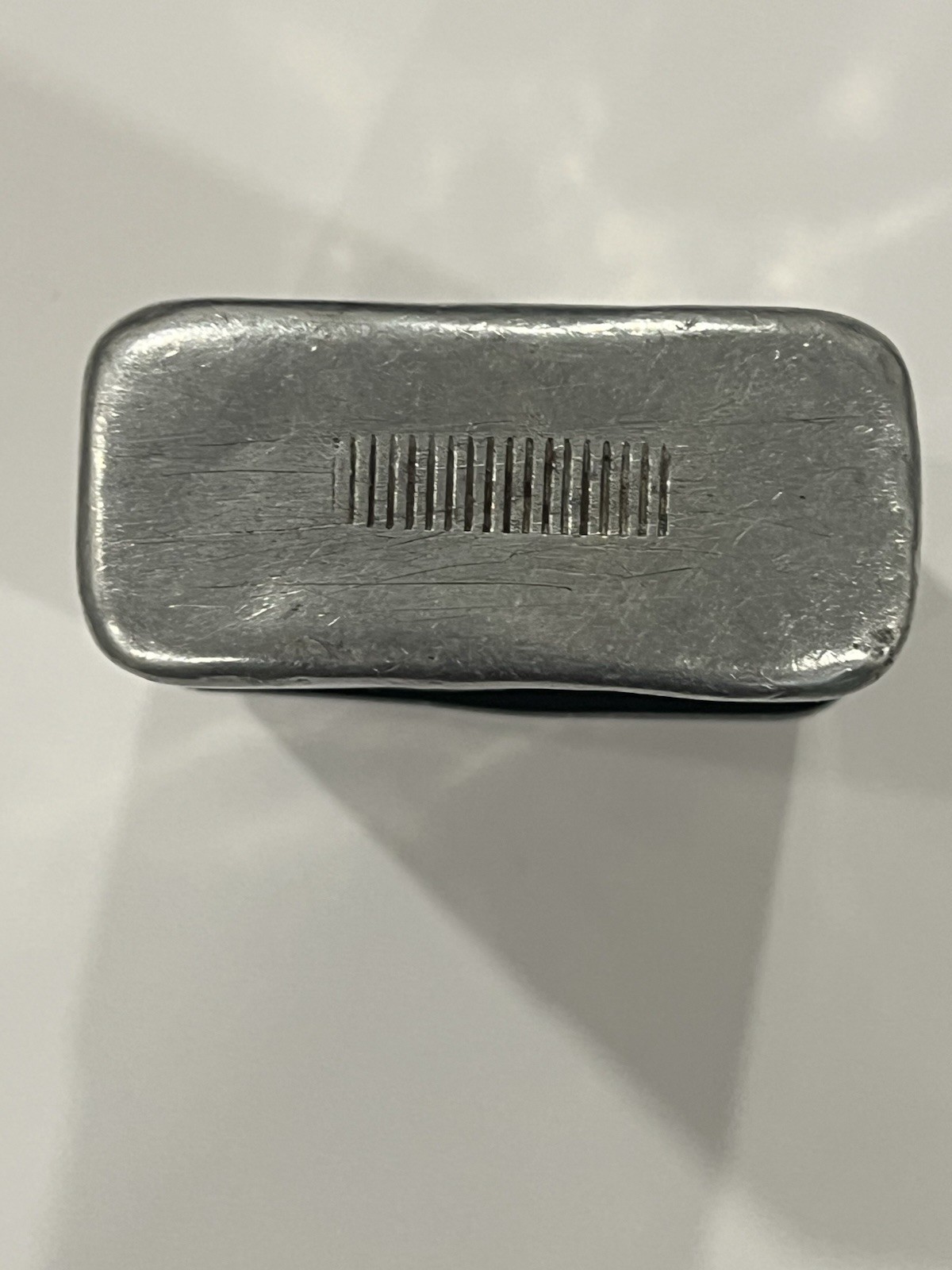 Vintage Newton Mfg Ford Aluminum Cigarette Case Schoeb Motor Co Augusta Kansas