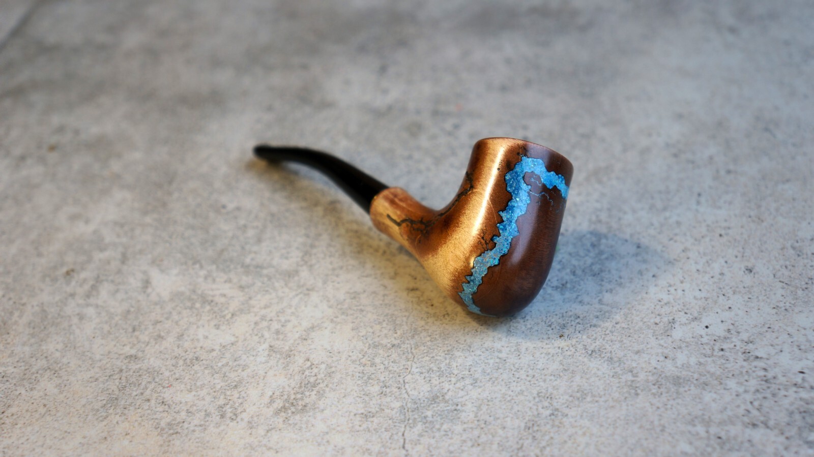 New mini 4″ tobacco smoking pipe, handcrafted pear wood pocket pipe