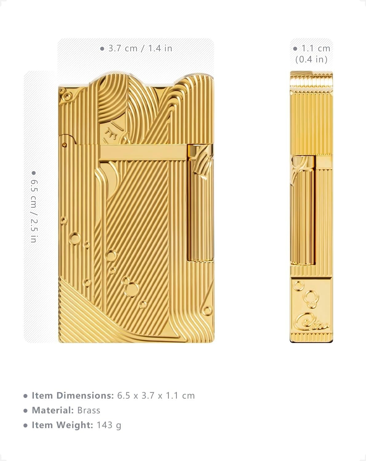 Sanji Lighter, Unique Cool Vintage Trench Lighters for Men, Anime One Piece L…