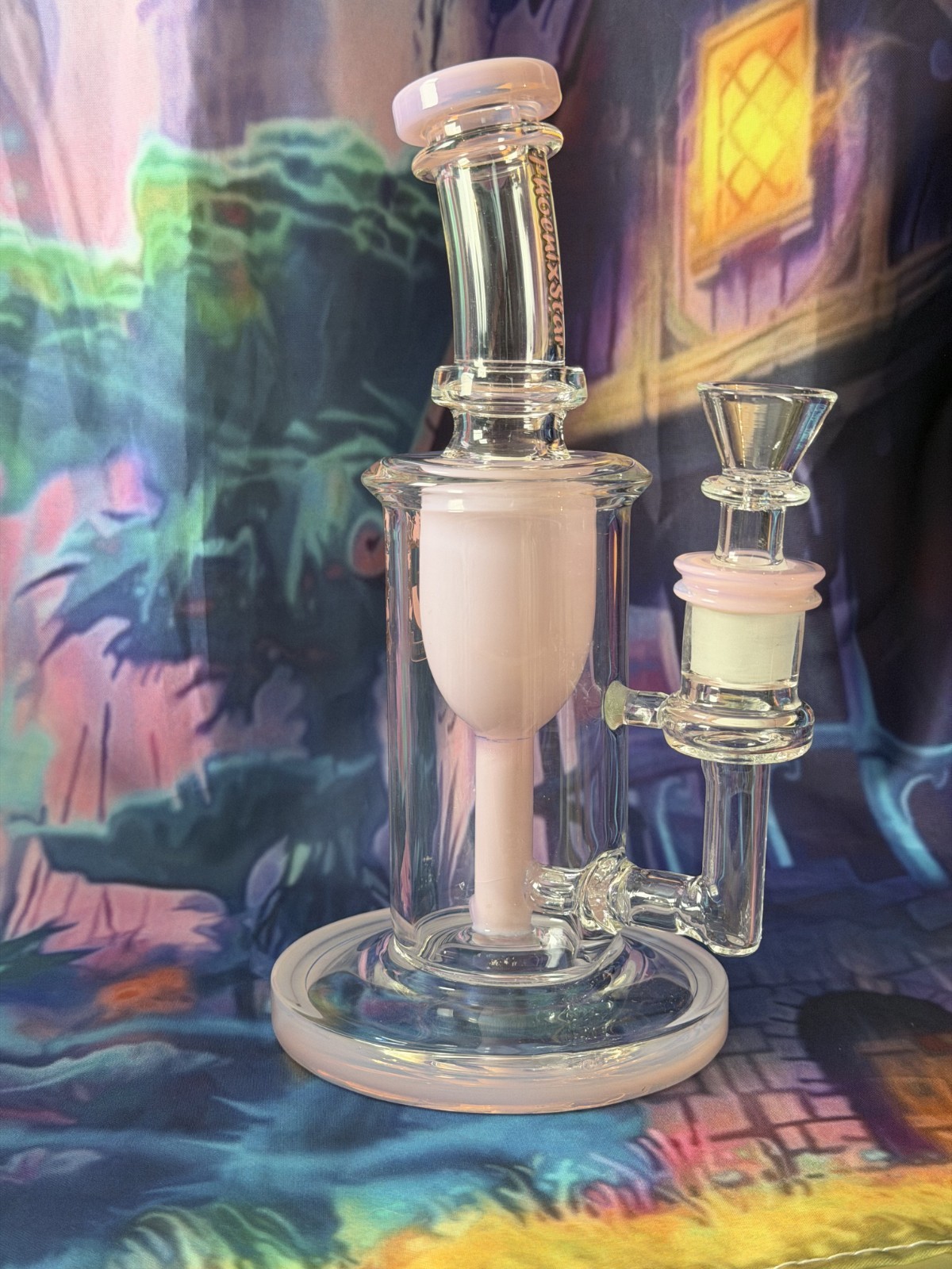 Bong Showerhead Perc 7″ Phoenix Star