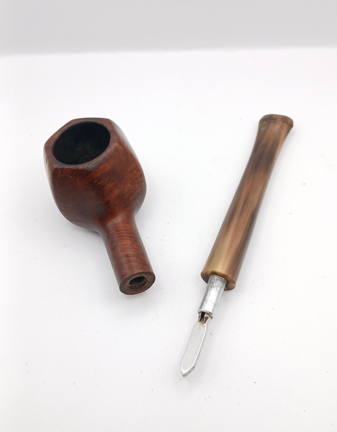 Vintage Capitol London Finish Smooth Briar Smoking Pipe Estate 