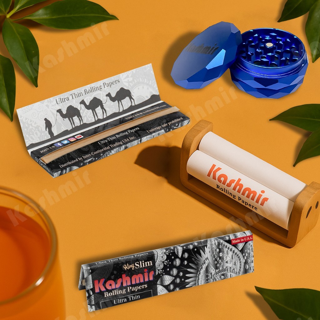 ULTRA THIN KING SIZE ROLLING PAPERS FULL BOX 50 BOOKLETS 32 LEAVES EACH -1600CT