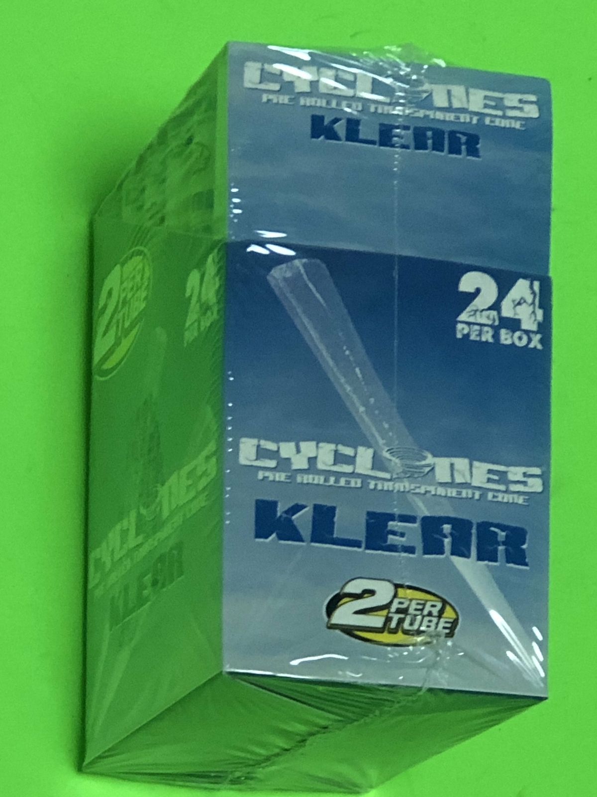 FREE GIFT🎁Cyclones🌪Klear Original 48 High Quality Pre Rolled Transparent Cones