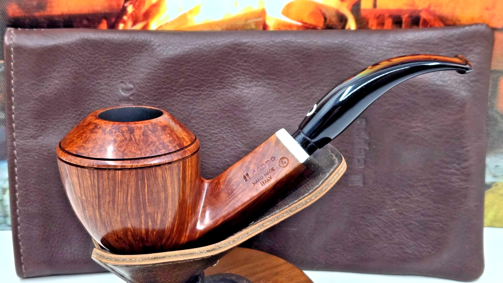 Estate: Il Ceppo (4) (1990’s) Bent Bulldog W/Silver (Near Mint)
